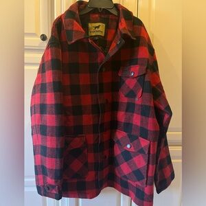 Vintage Irish Setter plaid Deer Field jacket by Red Wing Shoes